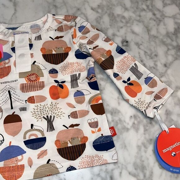 NWT MAGNETIC ME MODAL TOP WITH PANTS 6/9M - Picture 3 of 6